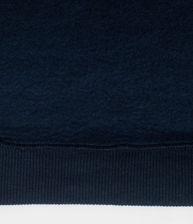 Campera Básica de Algodón con Capucha- Talle 4 a 14  Azul 4