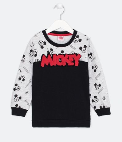 Blusão Infantil Fleece Mickey - Tam 1 a 4 anos Menor preço em Blusão Infantil Fleece Mickey - Tam 1 a 4 anos