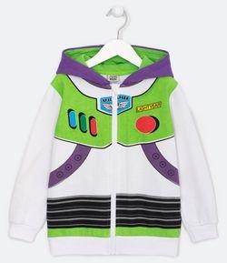 Chaqueta Infantil en Fleece Estampa Buzz Toy Story - Tam 1 a 5 años