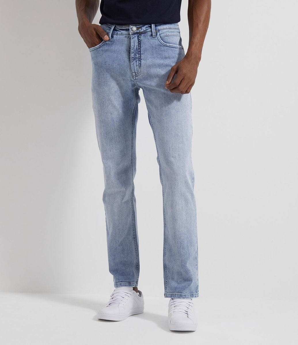 calça jeans slim