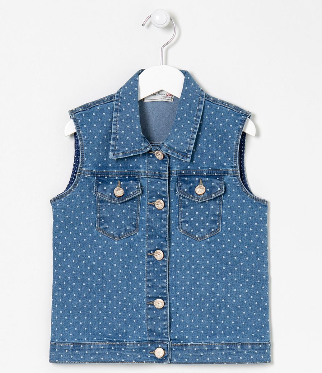 colete jeans feminino renner