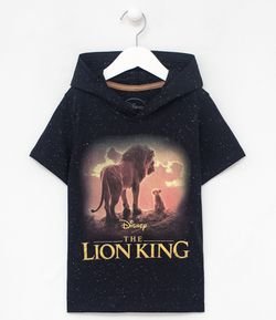 Camiseta Infantil Manga Curta Estampa Rei Leão - Tam 1 a 5