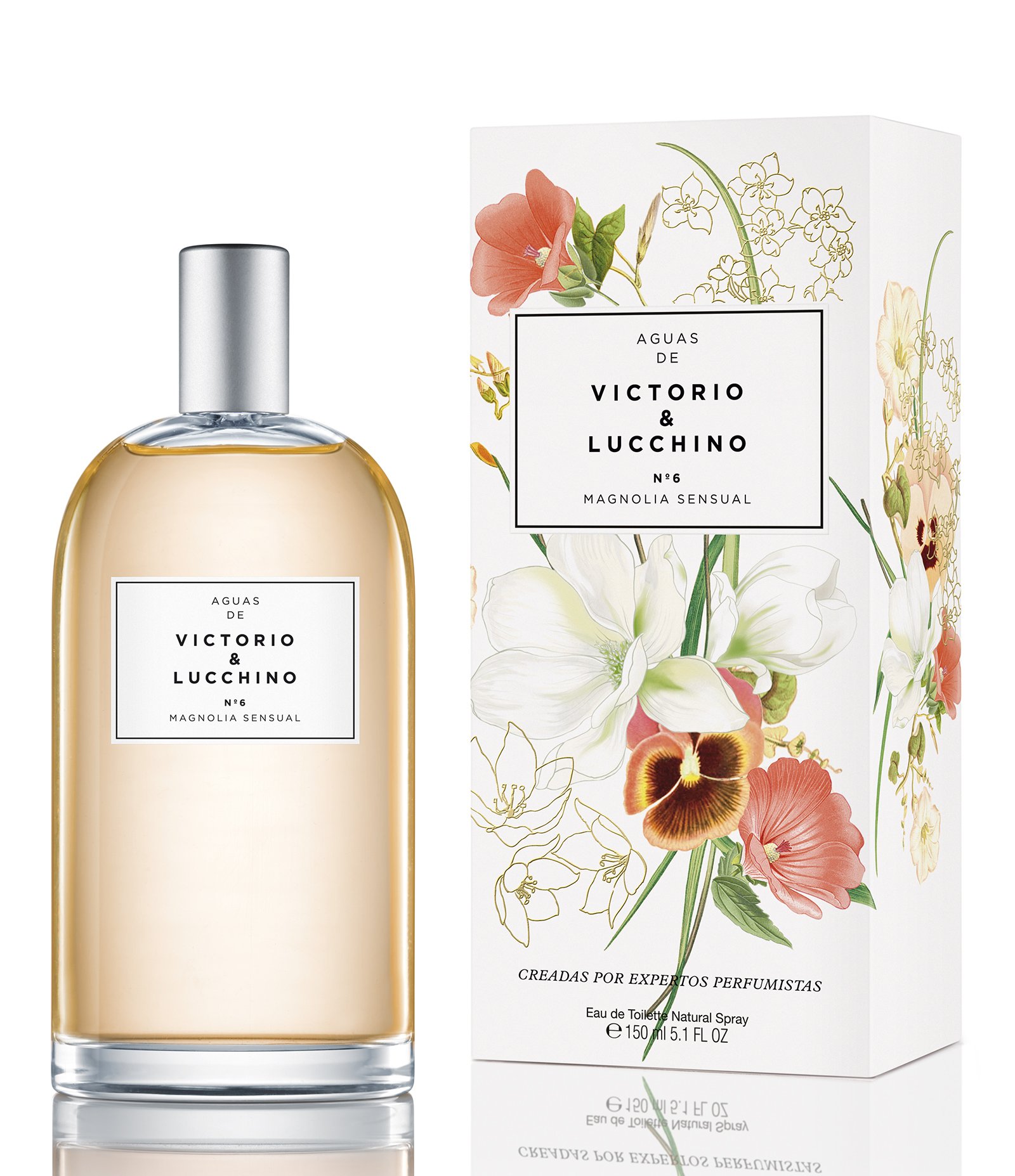 Perfume Victorio & Lucchino Agua Nº6 Magnolia Sensual Feminino Eau de Toilette 150ml 1