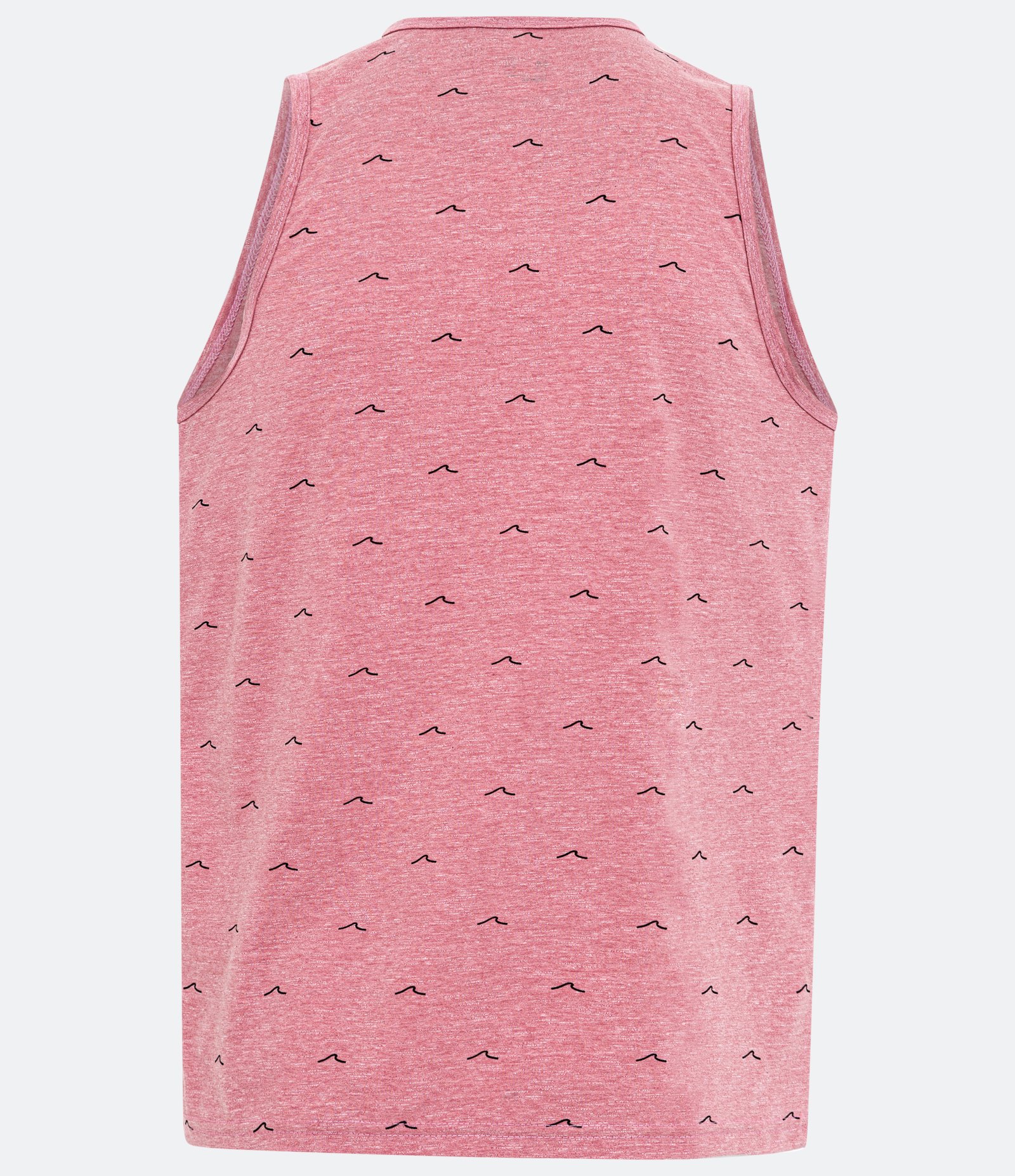 Regata em Algodão com Estampa de Mini Ondas Parfait Pink 2