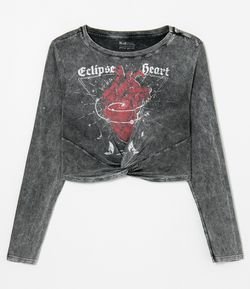 camisa de coração renner