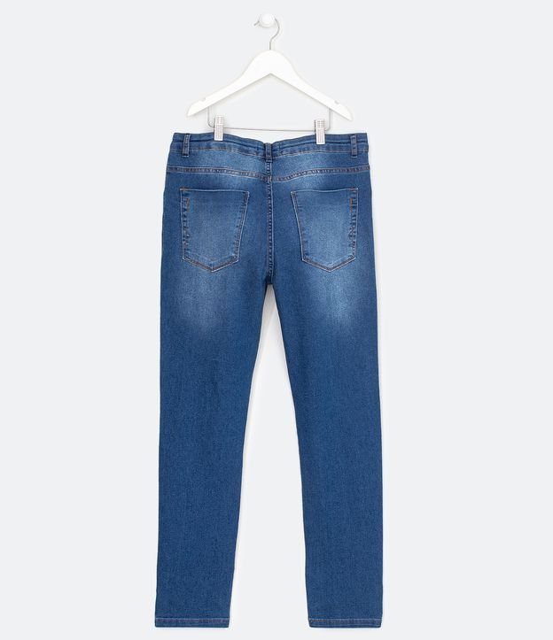Pantalón Infantil Skinny en Jeans - Talle 5 a 14 años Azul 2