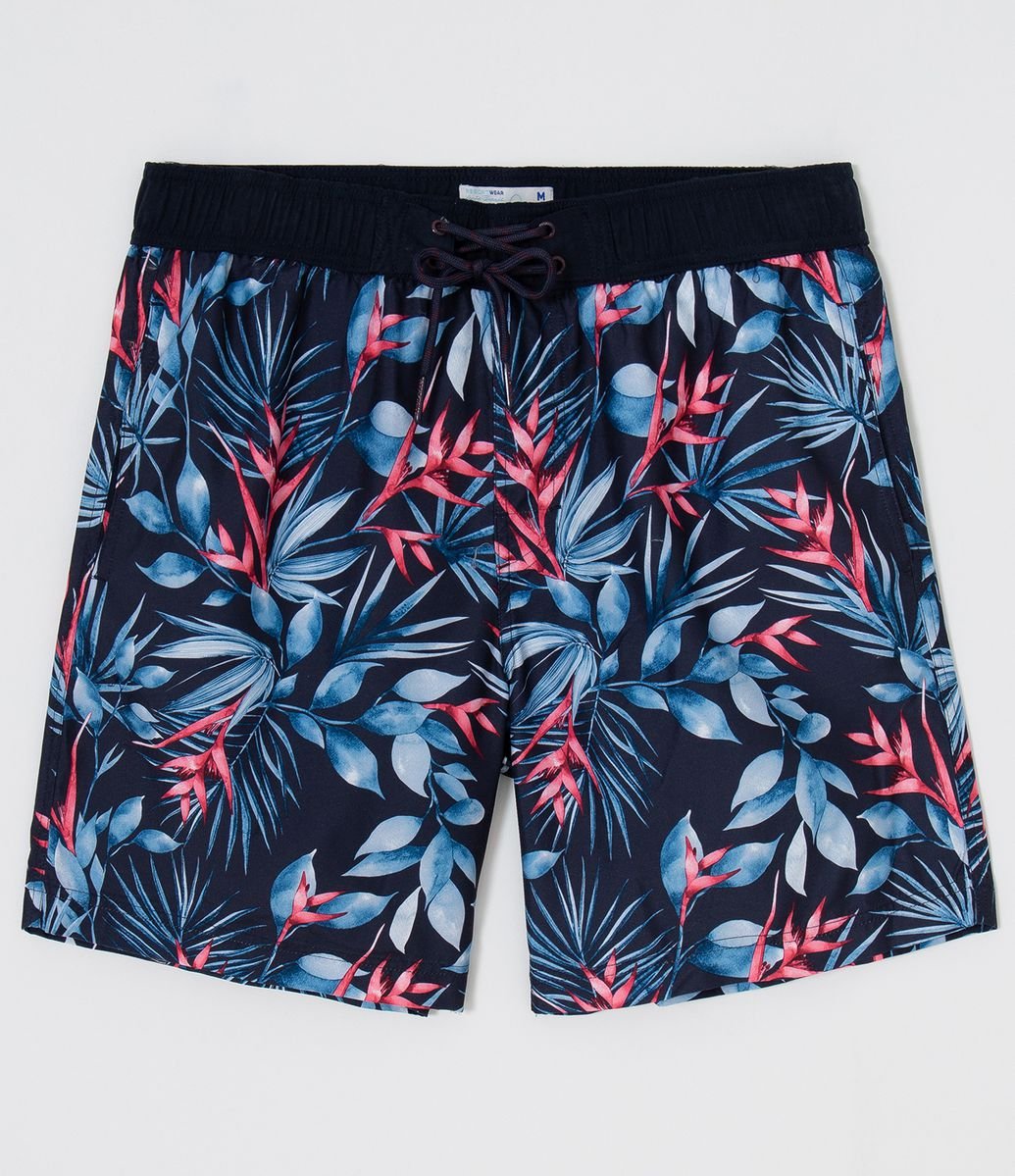 bermuda estampada flamingo