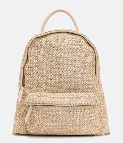 Mochila Ráfia Satinato Menor preço em Mochila Ráfia Satinato
