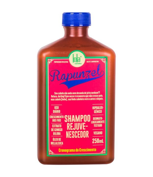 Shampoo Rejuvenescedor Rapunzel Lola Cosmetics 250ml 1