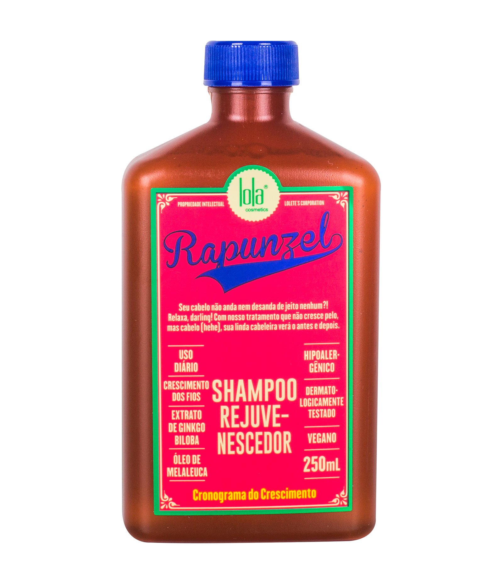 Shampoo Rejuvenescedor Rapunzel Lola Cosmetics 250ml 1