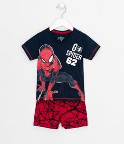 Pijama Infantil Homem Aranha - Tam 2 a 10 anos