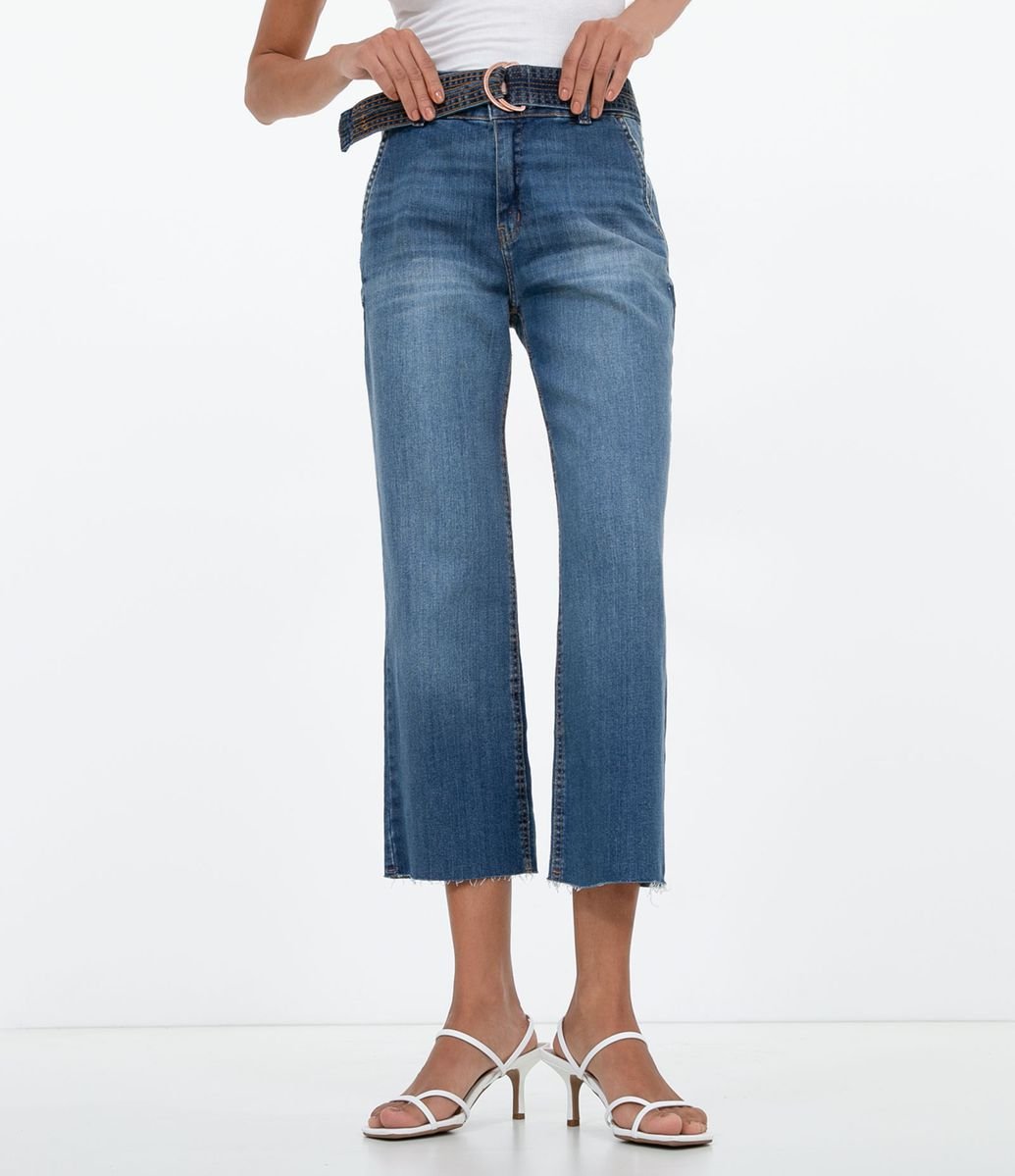 calça cropped renner