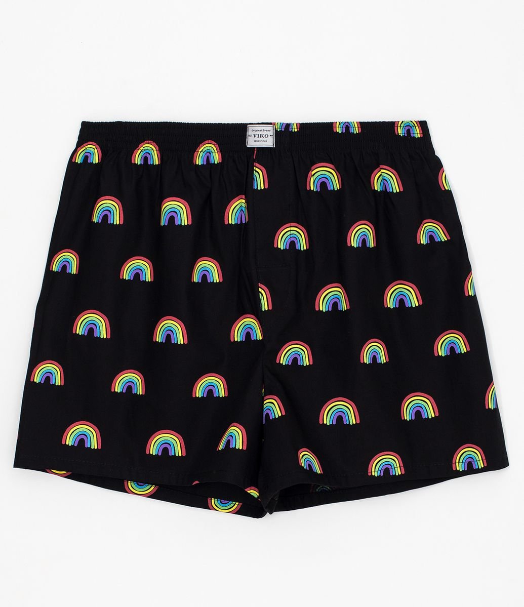 Cueca Samba Canção em Tricoline Estampa Arco-íris  é boa?