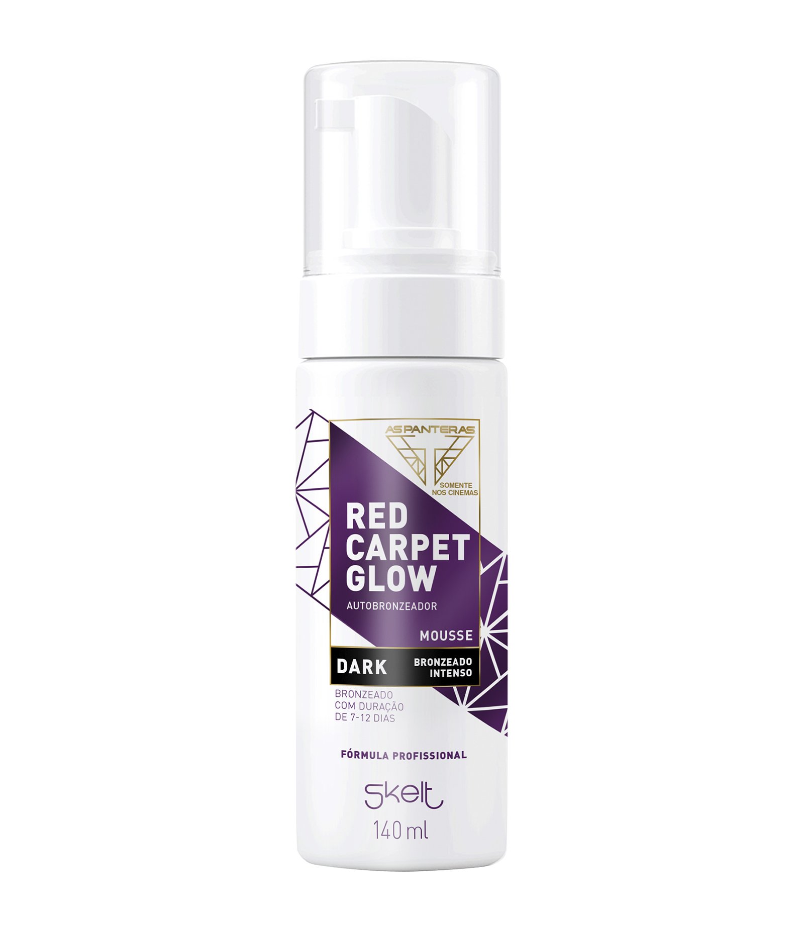 Autobronzeador em Mousse Skelt Red Carpet Glow Dark 140ml 1