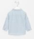 Imagem miniatura do produto Camisa Infantil en Lino - Talle 0 a 18 meses Azul 2