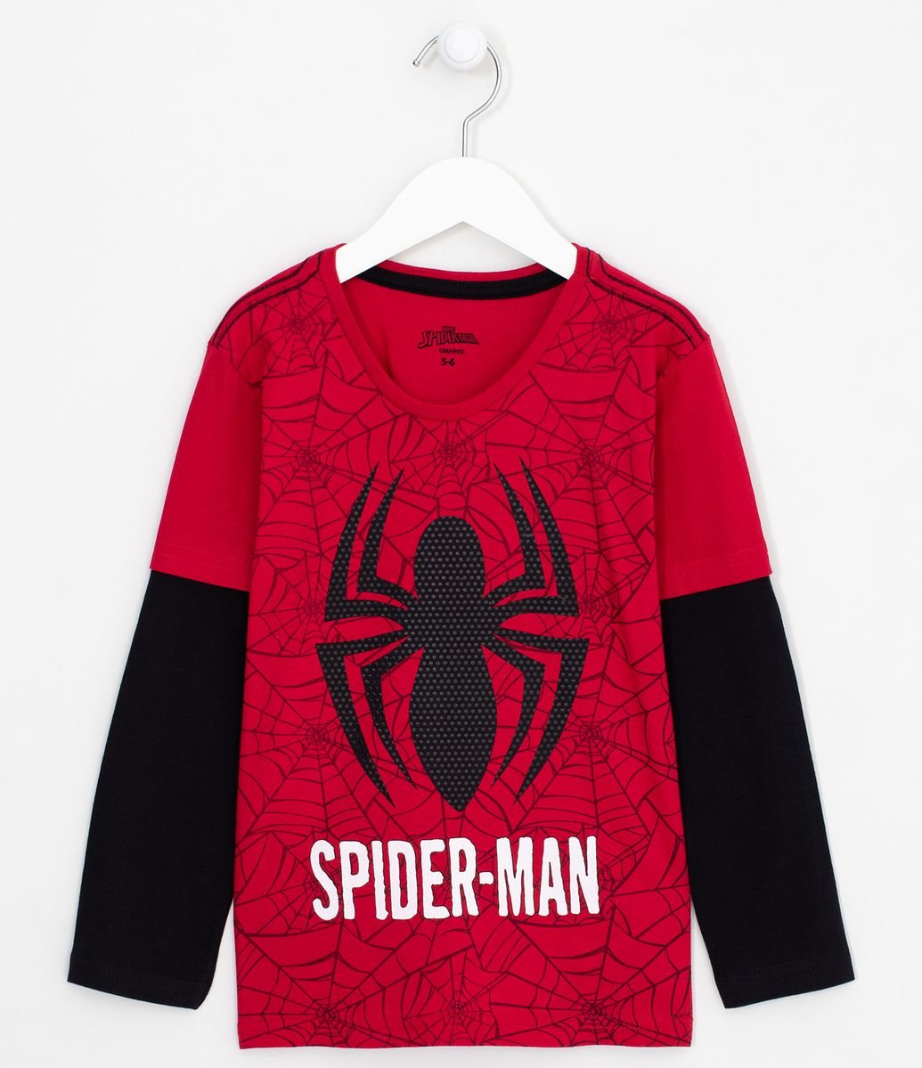 remera del hombre araña