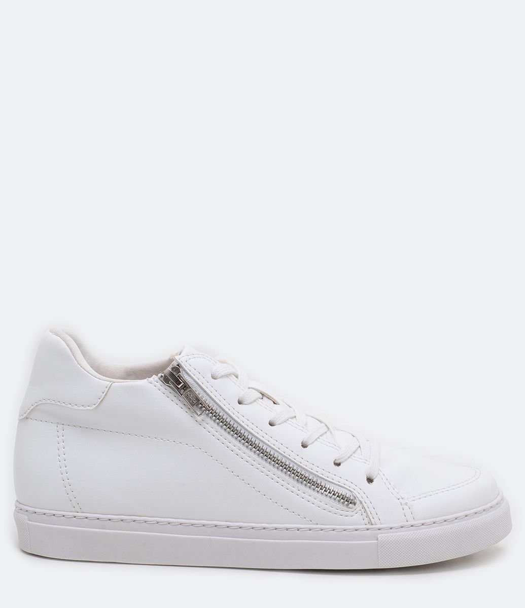 tenis botinha com ziper