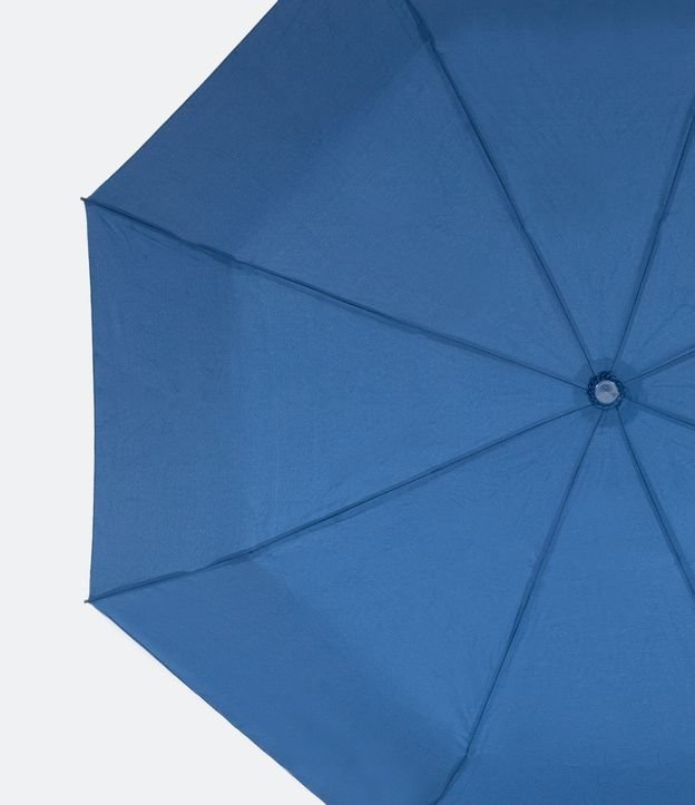 Paraguas Liso con Ajuste Azul 4