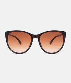 Óculos de Sol Feminino Gateado Degradê