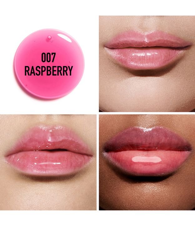 Gloss Lip Glow Oil Dior 007 Raspberry