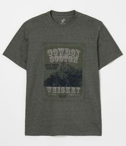 Camiseta Comfort Estampa Cowboy Scotch Whisky 