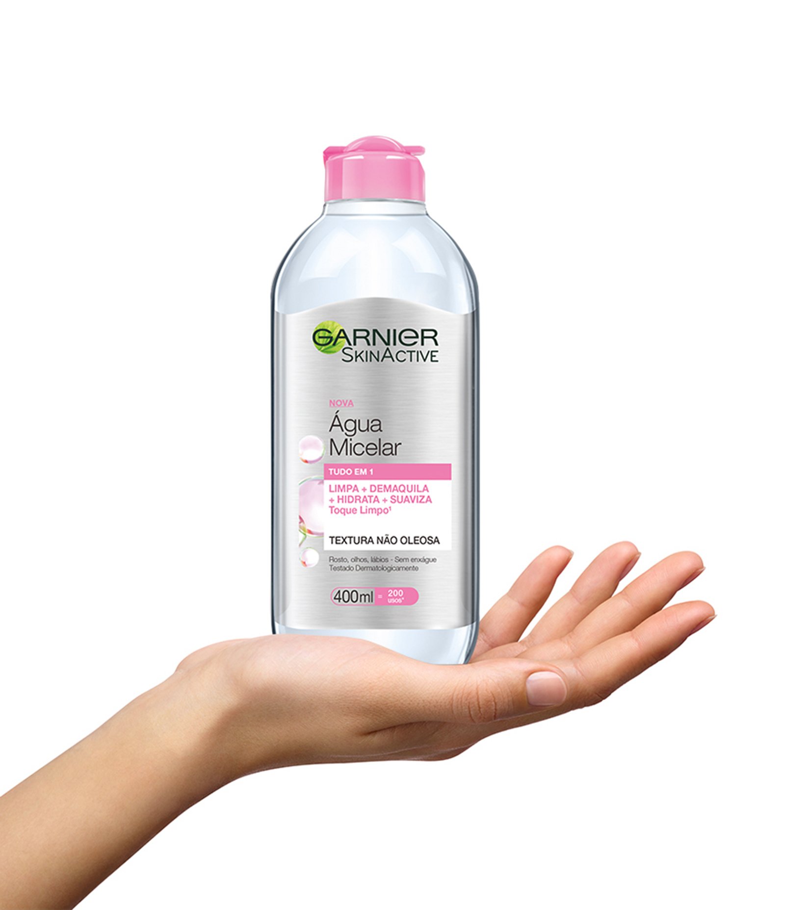 Água Micelar Garnier SkinActive Tudo em 1, 400ml 400ml 2