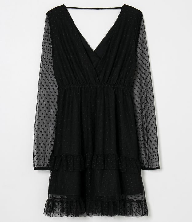 vestido tule renner