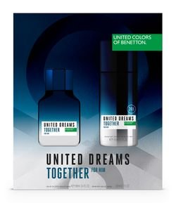 Kit Perfume Benetton United Dreams Together for Him Eau de Toilette + Desodorante
