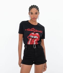 Blusa Estampa The Rolling Stones 