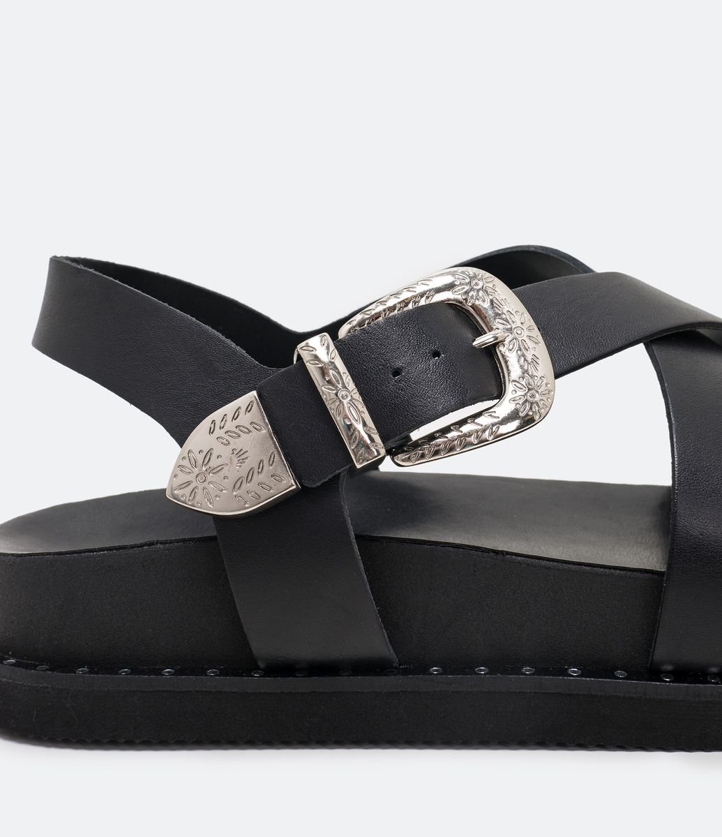 sandalia preta renner