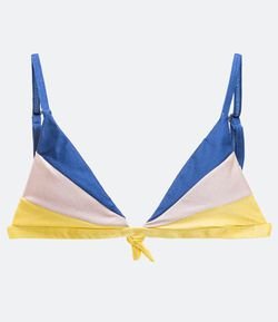 Biquini Top com Recortes Triângulos