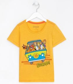 Camiseta Infantil com Estampa Scooby -Doo - Tam 1 a 5