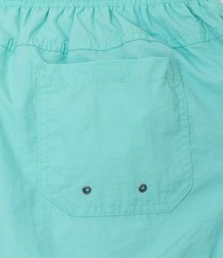 Bermuda de Banho em Poliamida com Cós Elástico