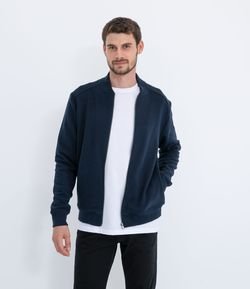 Blusão Comfort em Moletom Texturizado