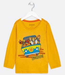 Camiseta Infantil Estampa Scooby Doo - Tam 1 a 5 anos