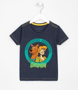 Camiseta Infantil Estampa Scooby Doo - Tam 1 a 5 anos