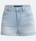 Imagem miniatura do produto Short Recto Jeans Liso con Gastados  Azul 7