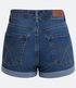 Imagem miniatura do produto Short Recto Jeans sin Estampado con Gastados y Barra doblada Azul 8