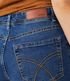 Imagem miniatura do produto Short Recto Jeans sin Estampado con Gastados y Barra doblada Azul 5