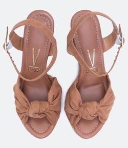 Sandália Feminina com Nó Vizzano - Renner