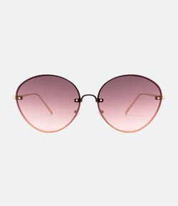 Óculos de Sol Feminino Redondo