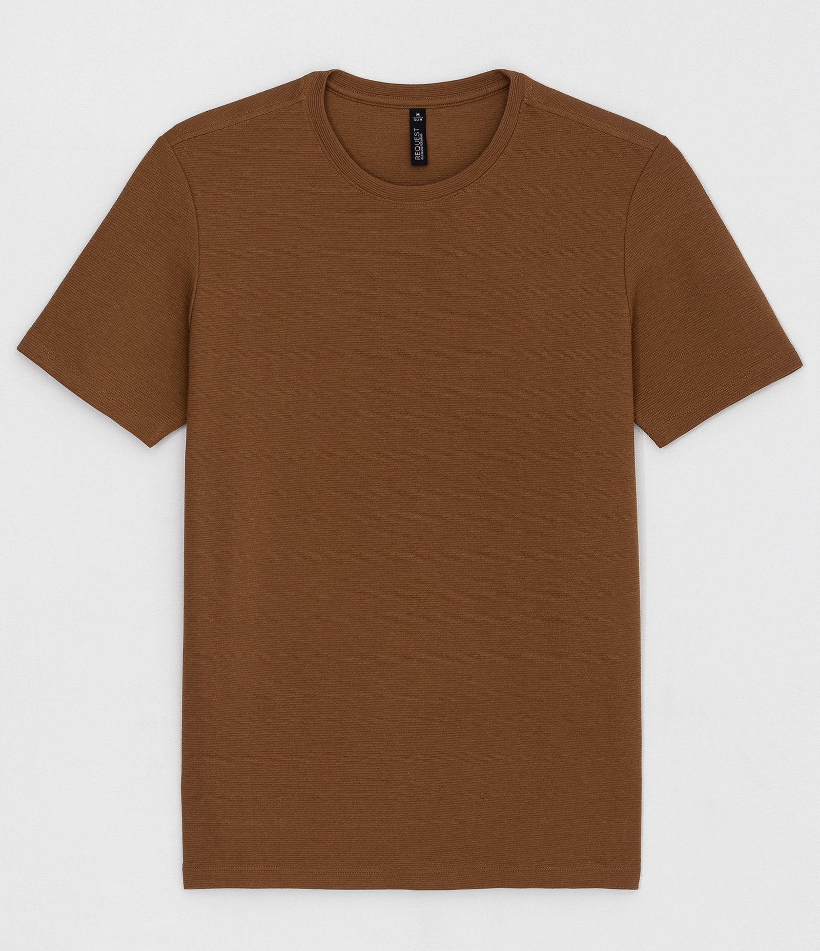 Camiseta Slim em Algodão Peruano com Textura Canelada 1