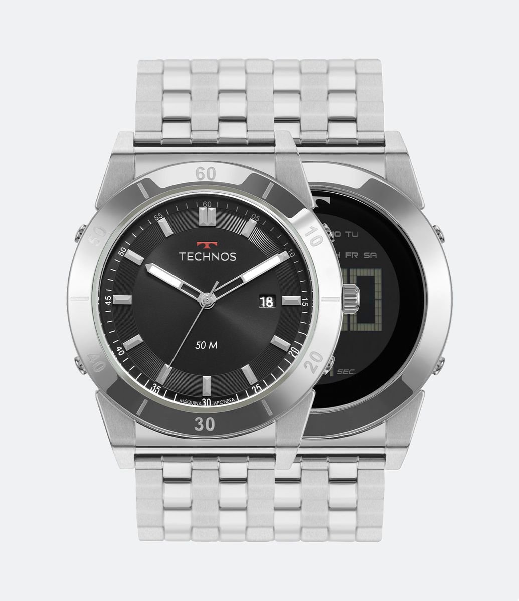 technos 5atm masculino preço