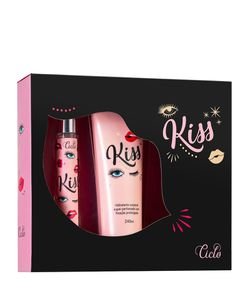 Kit Kiss Colônia + Hidratante Corporal