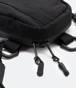 Bolsa Mini Bag com Alça Transversal e Patch Aplicado