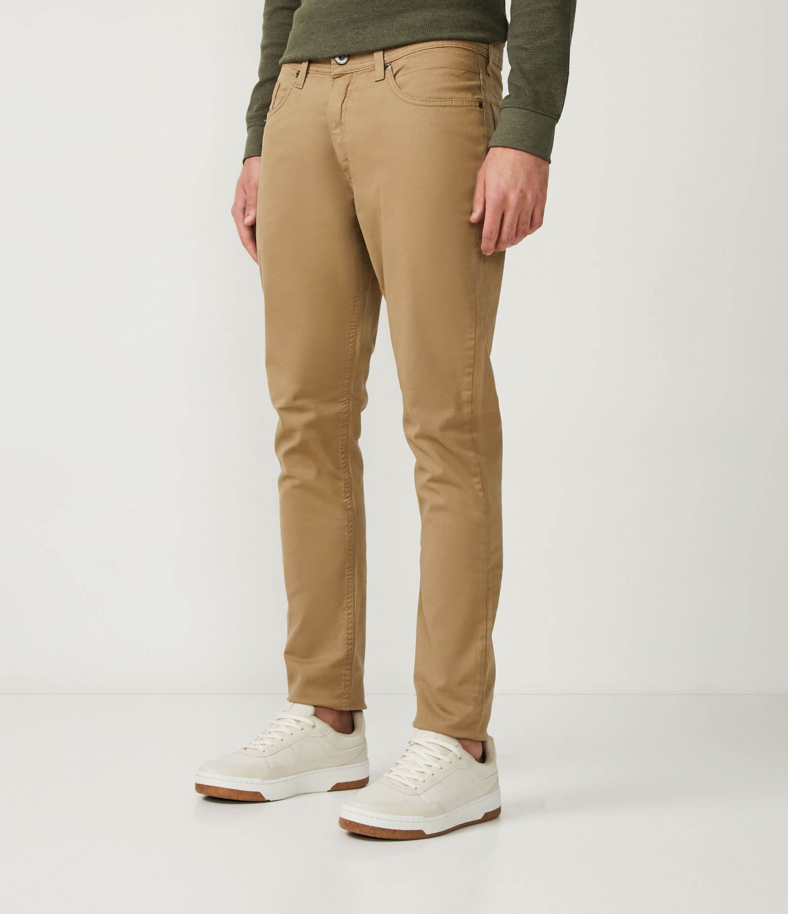 Calça Skinny Básica em Sarja com Elastano e Bolsos Shopping Bag 2