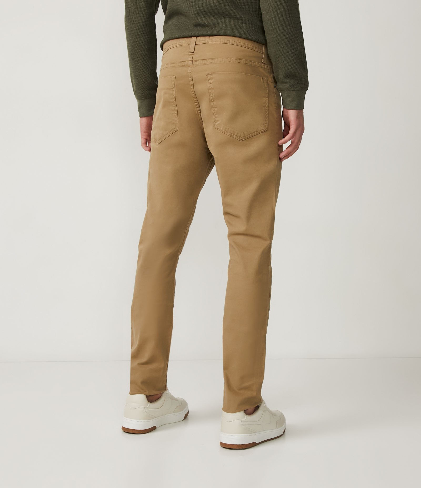 Calça Skinny Básica em Sarja com Elastano e Bolsos Shopping Bag 3