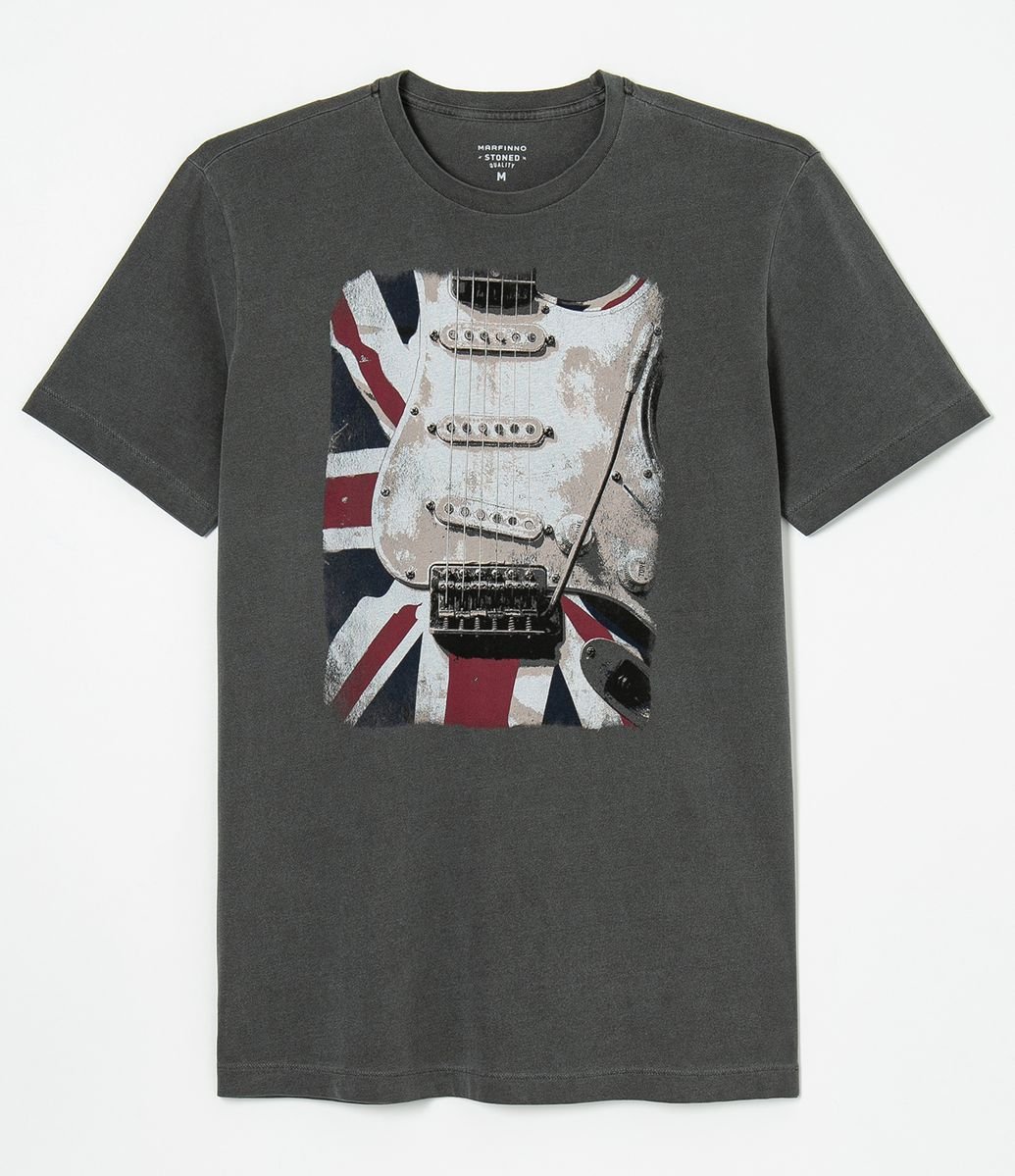 camiseta reserva guitarra