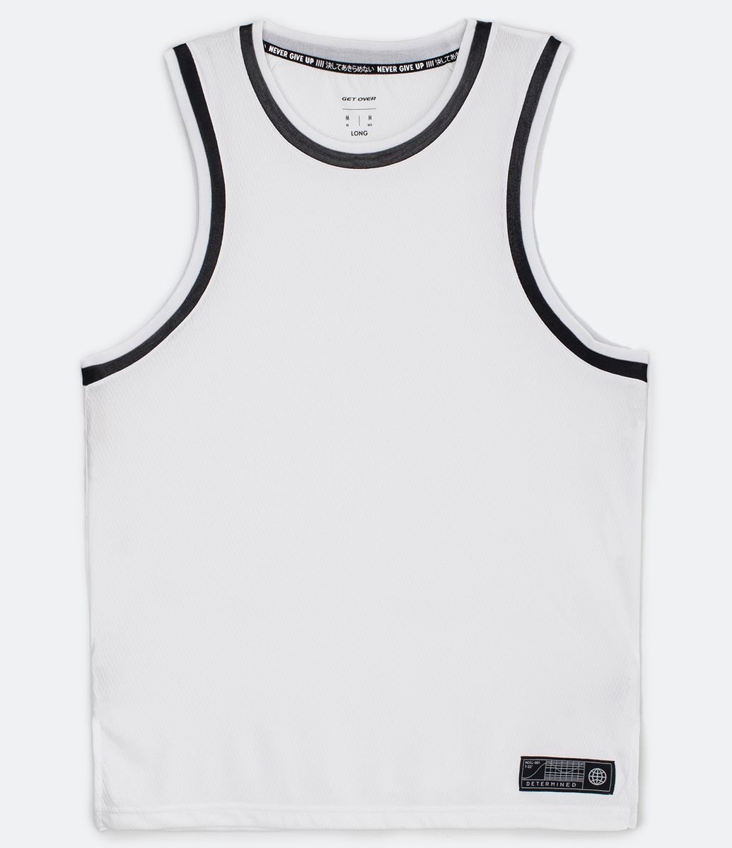 camisa de basquete lisa