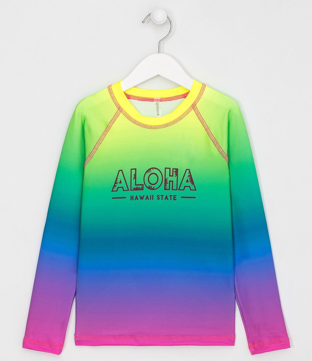 camisa infantil para praia